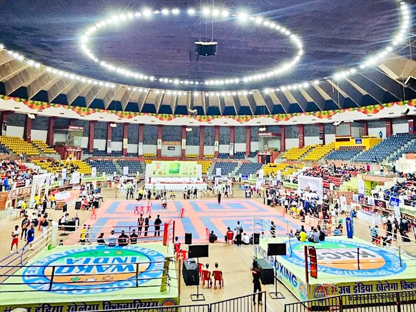 WAKO India national kickboxing championship arena